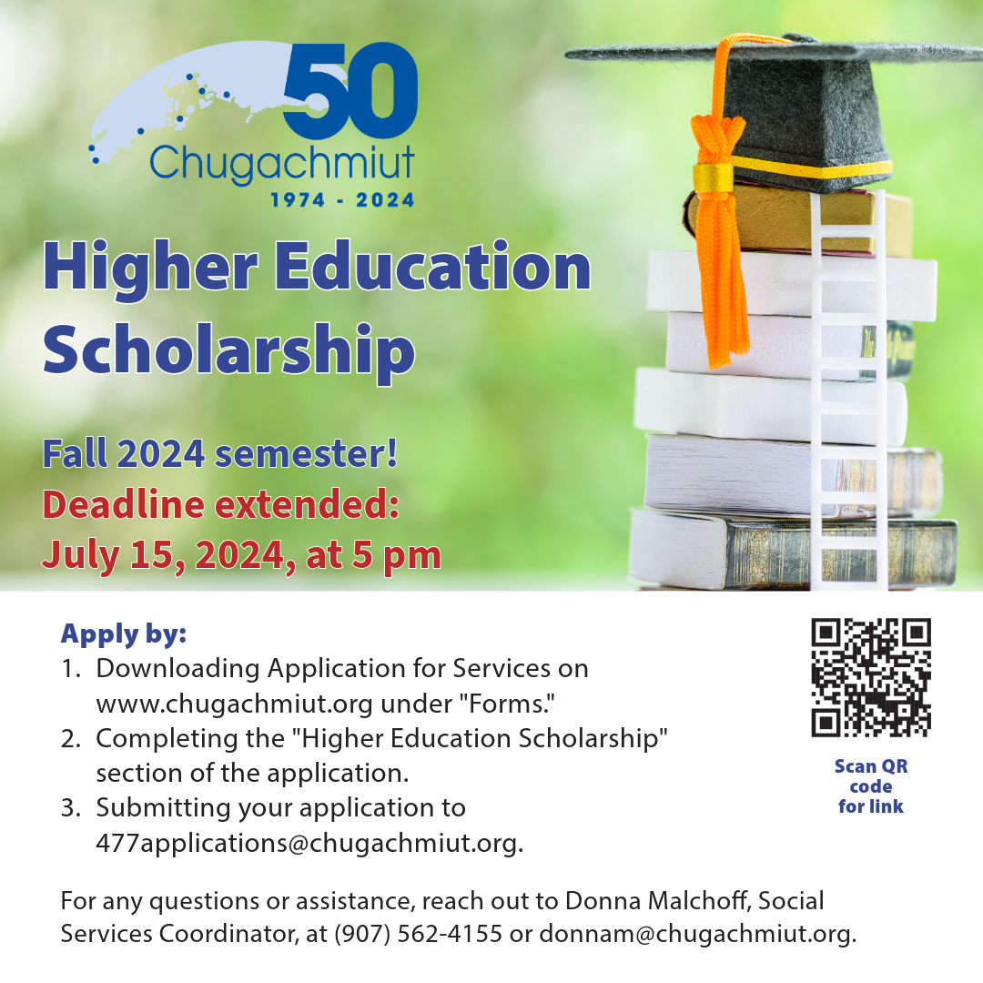 Higher Education Scholarship | Chugachmiut